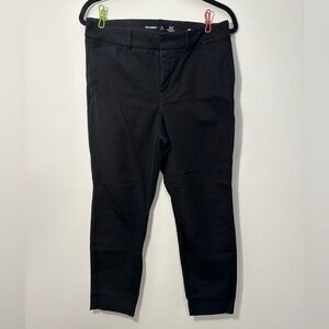 NWOT Old Navy High-Waisted Pixie Skinny Ankle Pants Size 10P in Black Jack